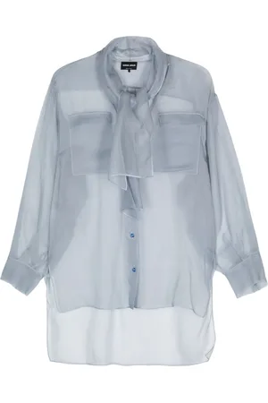 Giorgio Armani Camicia con dettaglio foulard