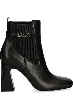 Karl Lagerfeld Stivaletti con logo 90mm