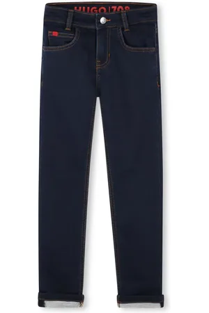 HUGO BOSS Jeans slim con applicazione