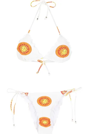 AMIR SLAMA Bikini con stampa