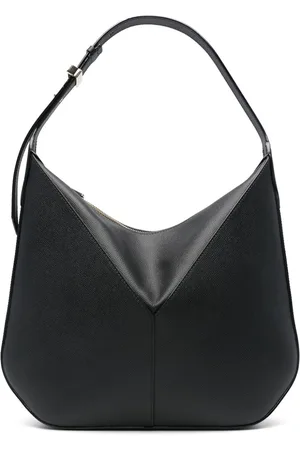 VALEXTRA Borsa a spalla con inserti