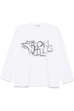 Comme des Garçons T-shirt con paillettes