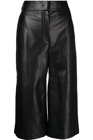 GOEN.J Pantaloni crop a vita alta