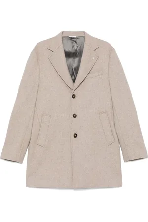 Manuel Ritz Cappotto con spilla