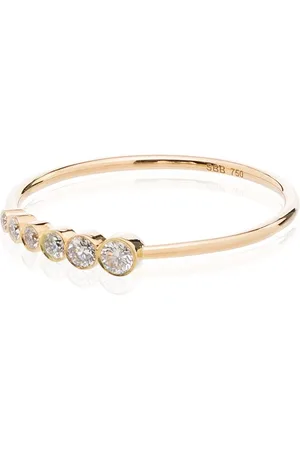 SOPHIE BILLE BRAHE Anello Pleine De Lune in 18kt con diamanti