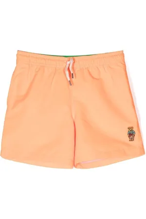 Ralph Lauren Costume da bagno con applicazione logo