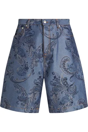 Etro Bermuda con stampa paisley jacquard