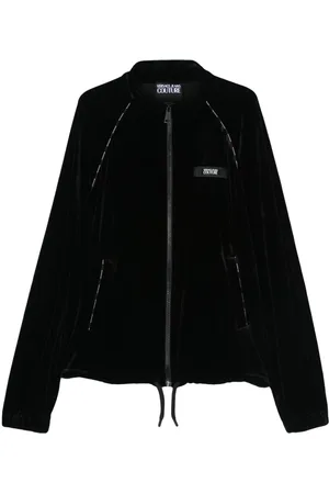 VERSACE Giacca con applicazione logo