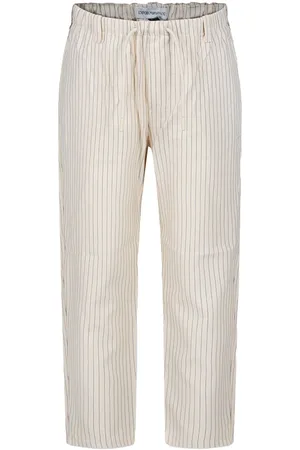 Emporio Armani Pantaloni a righe con coulisse