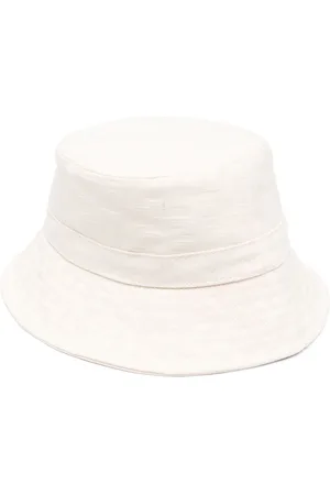 GCDS Cappello bucket con monogramma jacquard
