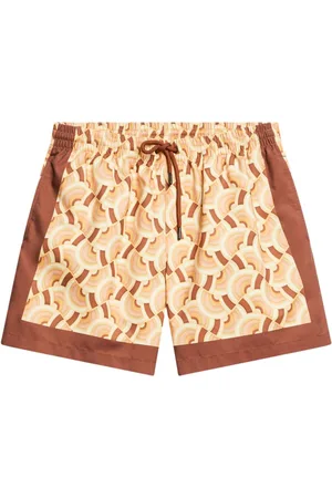DRIES VAN NOTEN Costume da bagno con stampa geometrica