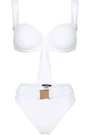 Noire Swimwear Bikini Nikki con effetto pelle di serpente