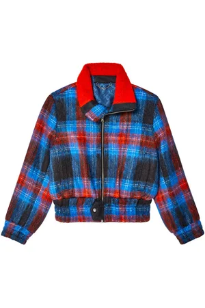 Charles Jeffrey Loverboy Giacca a quadri con zip