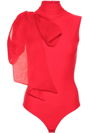 Atu Body Couture Body con dettaglio drappeggiato