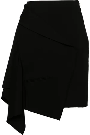 Alexander McQueen Minigonna asimmetrica