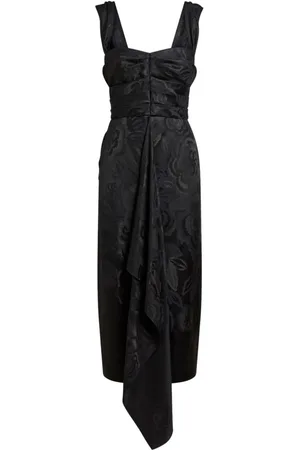 Etro Abito midi con effetto jacquard
