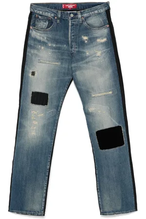 JUNYA WATANABE Jeans con design patchwork