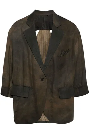 ZIGGY CHEN Blazer con dettaglio cut-out
