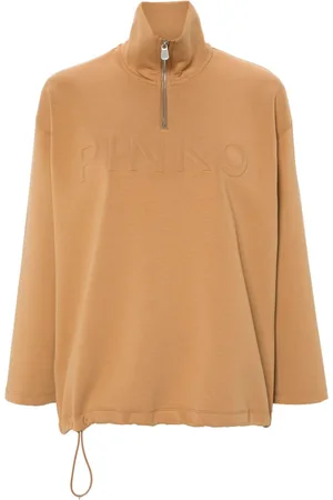 Pinko Felpa con logo goffrato