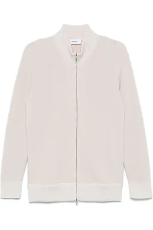 LARDINI Cardigan a coste