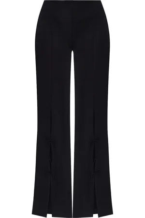 VERSACE Pantaloni svasati con fiocco