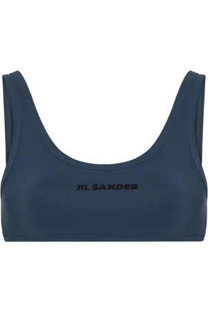 Jil Sander Top bikini con stampa