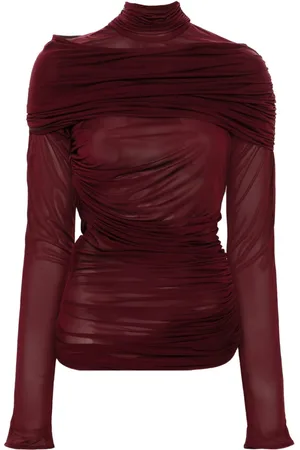 MUGLER Top con ruches