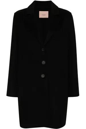 Twin-Set Cappotto con applicazione logo