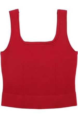 Simkhai Canotta Ramaina con scollo squadrato