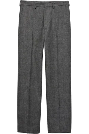 Prada Pantaloni in pied-de-poule