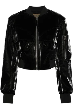 Elena Velez Bomber Bustier crop