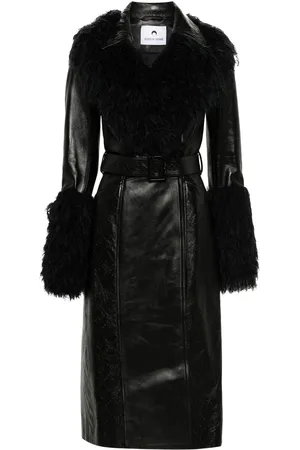 Marine Serre Trench con monogramma