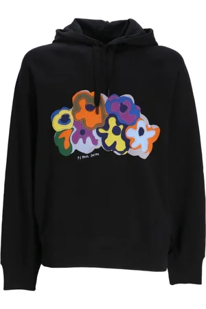 Paul Smith Felpa a fiori con cappuccio