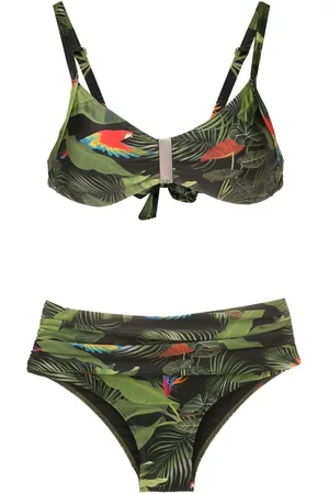 Lygia & Nanny Set bikini con stampa Anne