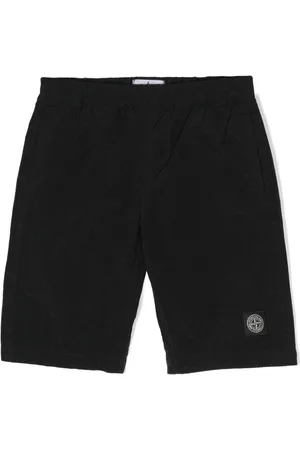 Stone Island Cargo corti con applicazione Compass