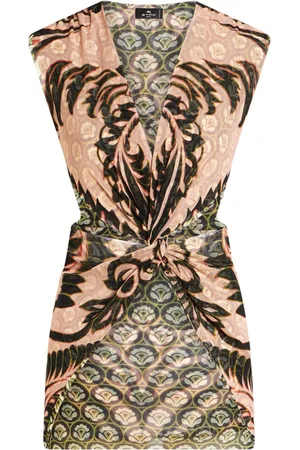 Etro Top smanicato a fiori