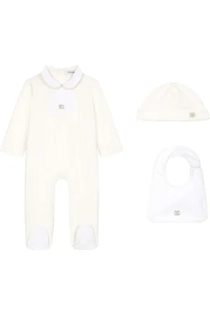 Dolce & Gabbana Set neonato con logo GG