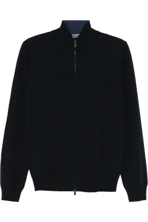 corneliani Cardigan con collo rialzato