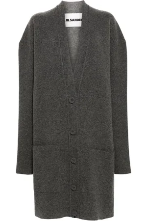 Jil Sander Cardigan con spalle basse