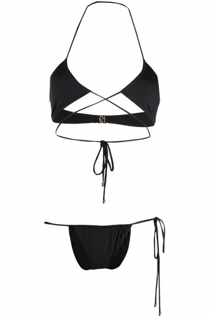 Manokhi Set bikini con scollo sul dietro