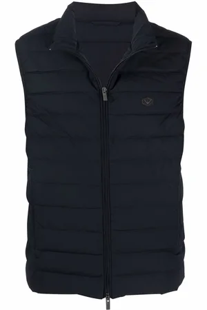 Emporio Armani Gilet smanicato con zip