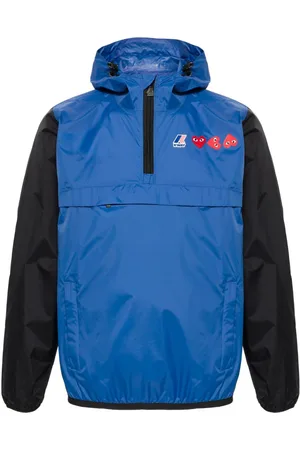 Comme des Garçons Giacca leggera con applicazione Heart x K-Way