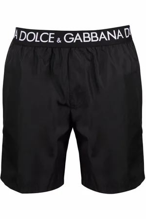 Dolce & Gabbana Costume da bagno con banda logo