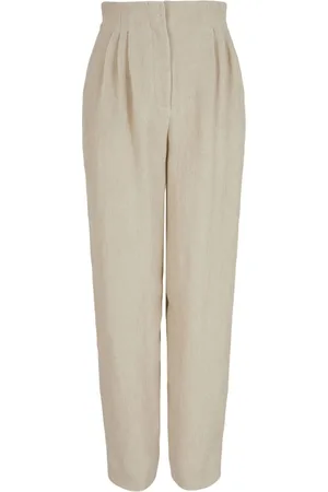 Emporio Armani Pantaloni dritti a vita alta