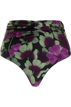 Agua by Agua Bendita Slip bikini a fiori