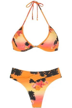 AMIR SLAMA Set bikini con stampa
