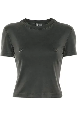 MUGLER T-shirt crop