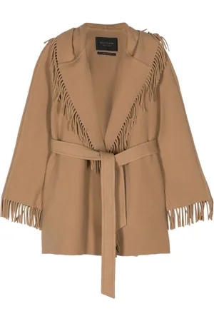 Balenciaga Cardigan lungo con cappuccio
