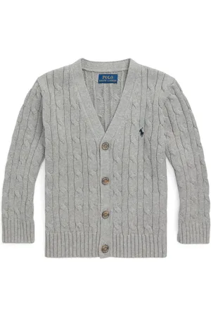 Ralph Lauren Cardigan con ricamo Polo Pony