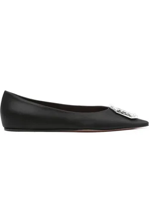 Amina Muaddi Ballerine Camelia